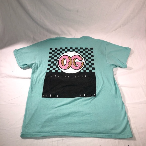 Men’s The Young & Wild! OG Graphic Short Sleeve T-Shirt Size Large Mint Green - Picture 5 of 7